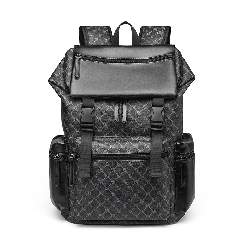 PU mens business backpack