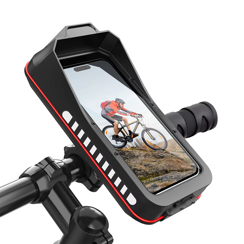 Quick Lock Waterproof Motorcycle Phone Case