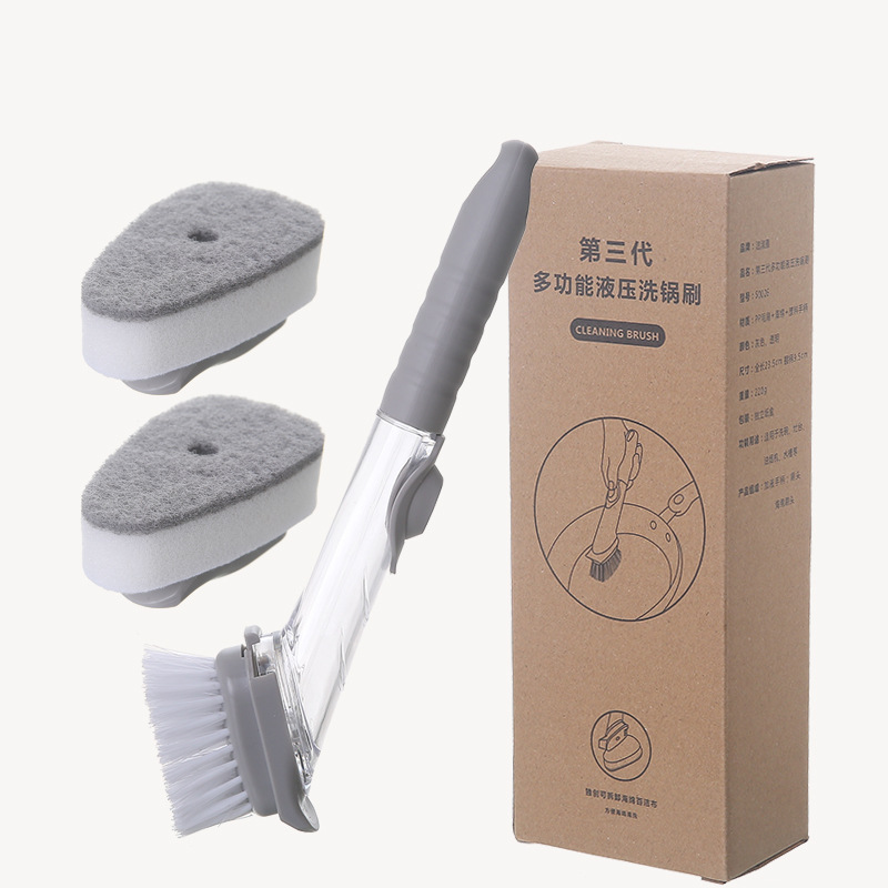 Refillable Liquid Cleaning Brush