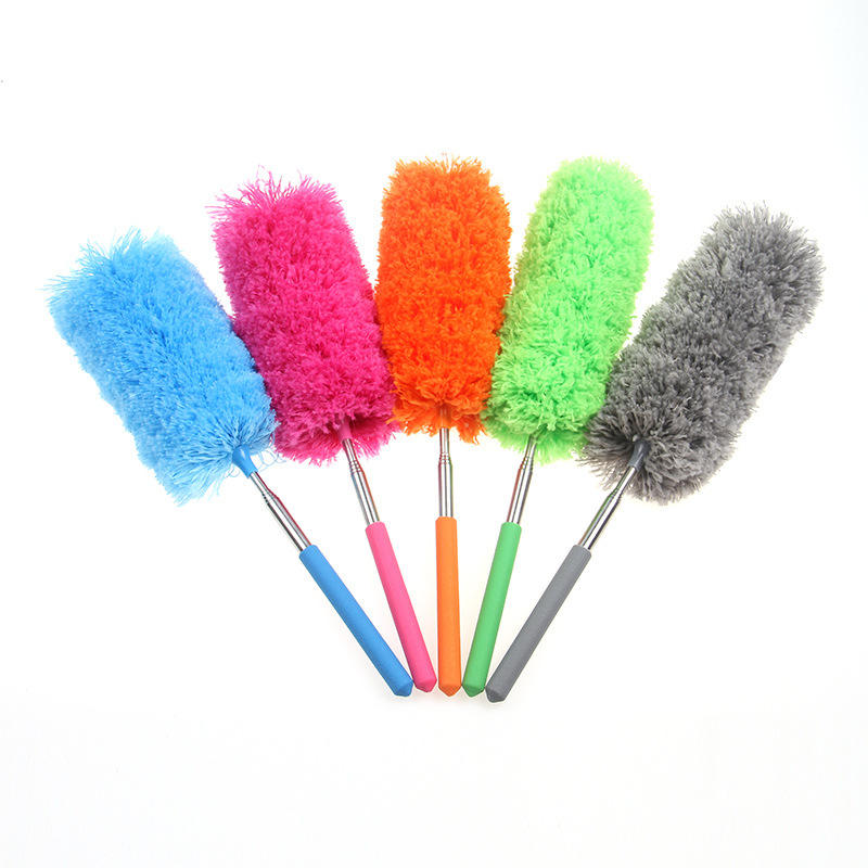Retractable Duster Stainless Steel Brush