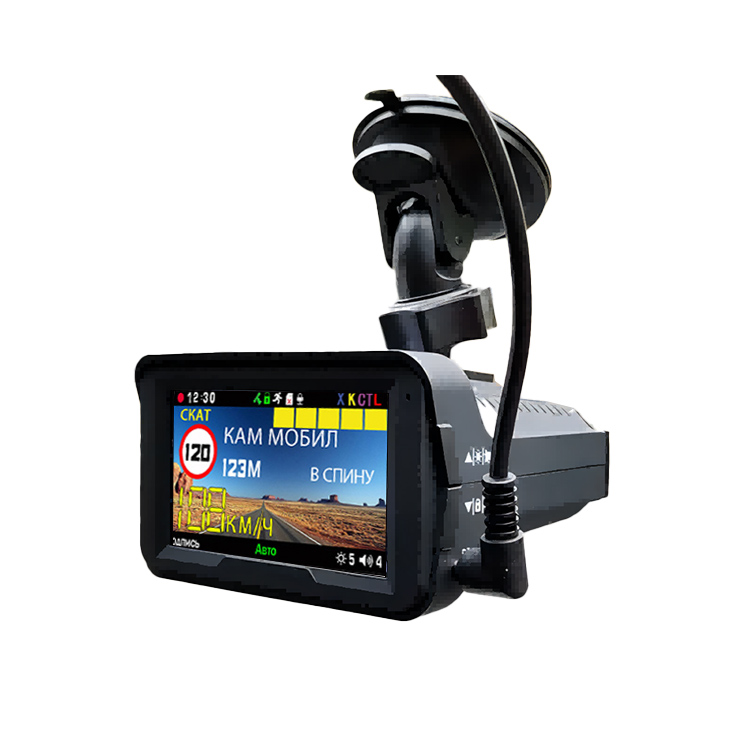 Russian 1080P Laser Radar GPS DVR