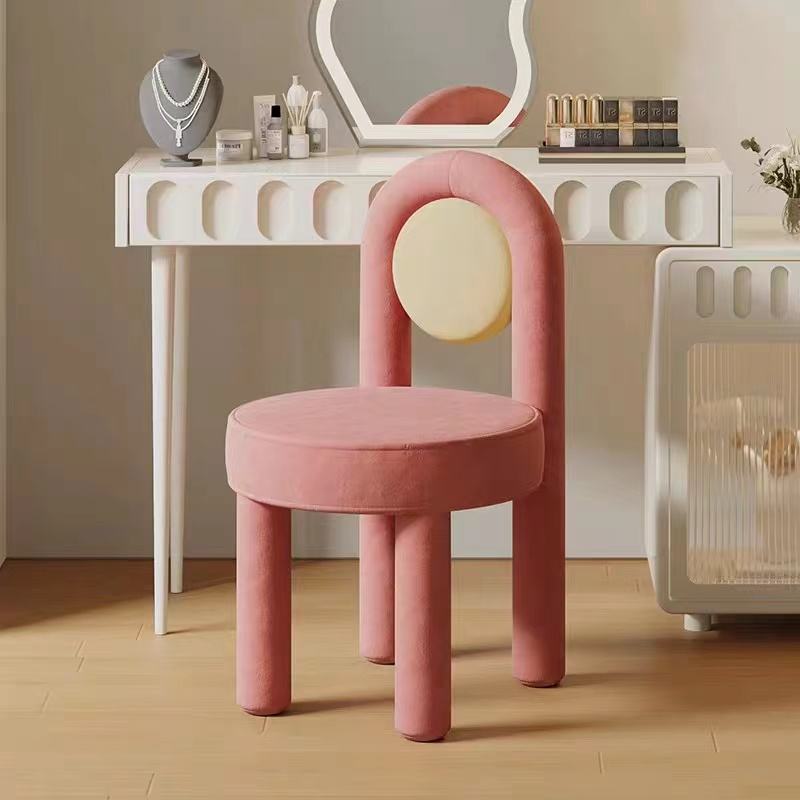 Simple-Cream-Makeup-Chair-for-Home-Bedroom.jpg Simple Cream Chair