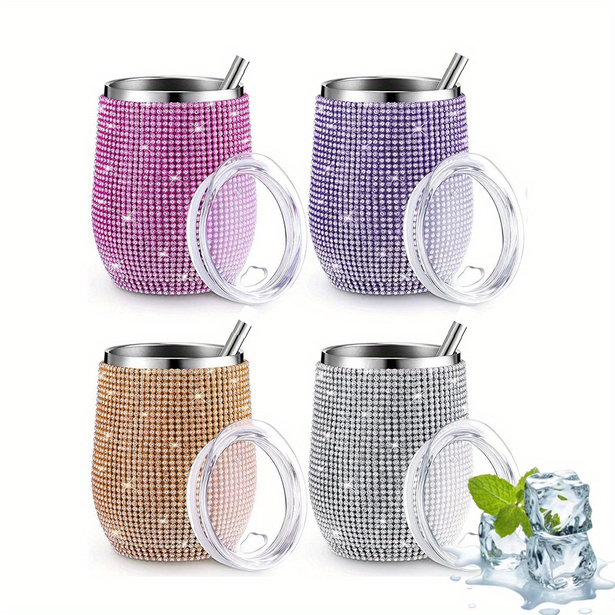 Sparkle Stainless Steel Tumbler