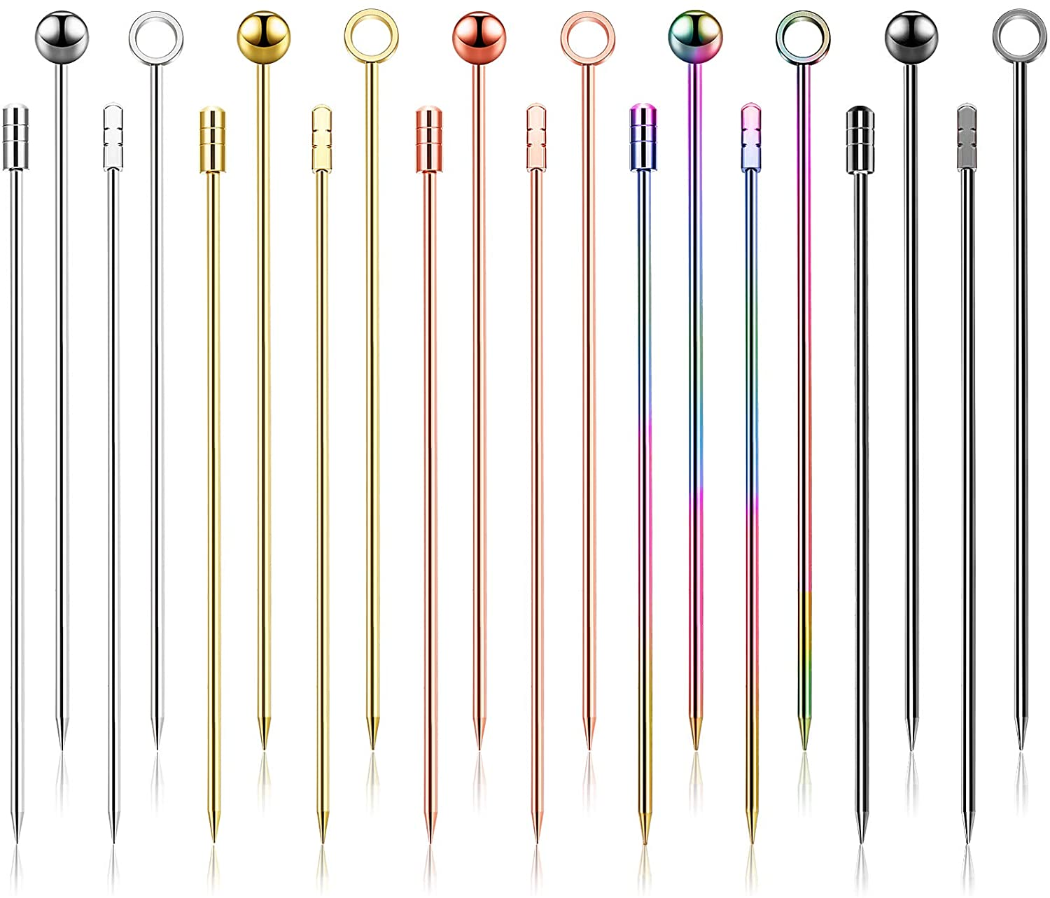 Stainless Steel 304 Ball Shape Fruit Picks