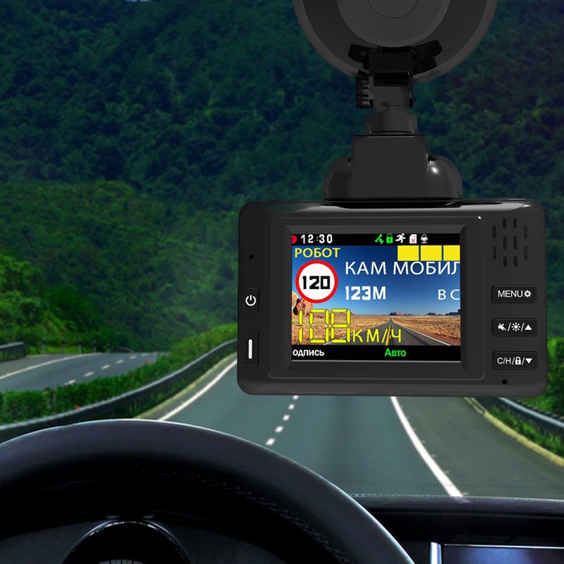 K618SG 3-in-1 Radar GPS LCD Black Box