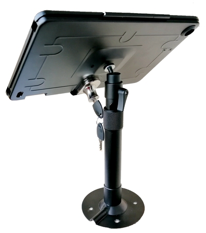 10.2" Height-Adjustable Desk Lock Stand