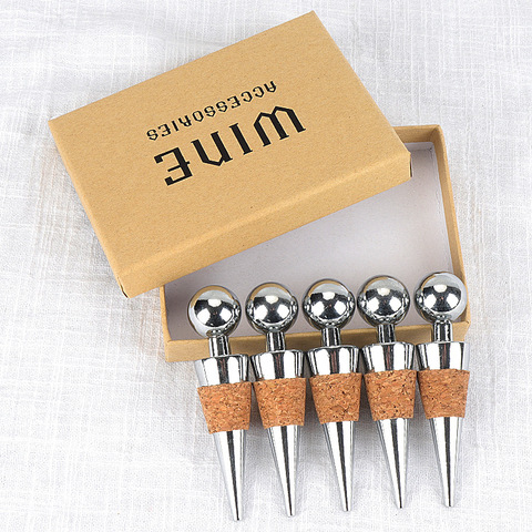 Kitchen Zinc Alloy Wine Glass Cork