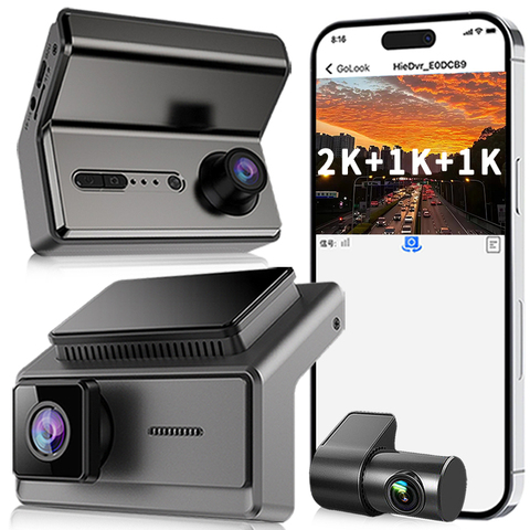 UHD 2K+1K+1K WiFi IR 3-CH DVR