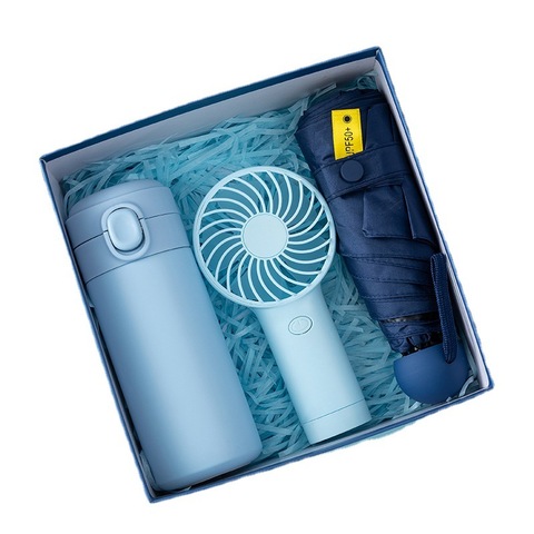 Umbrella Vacuum Christmas Thermos Anniversary Set