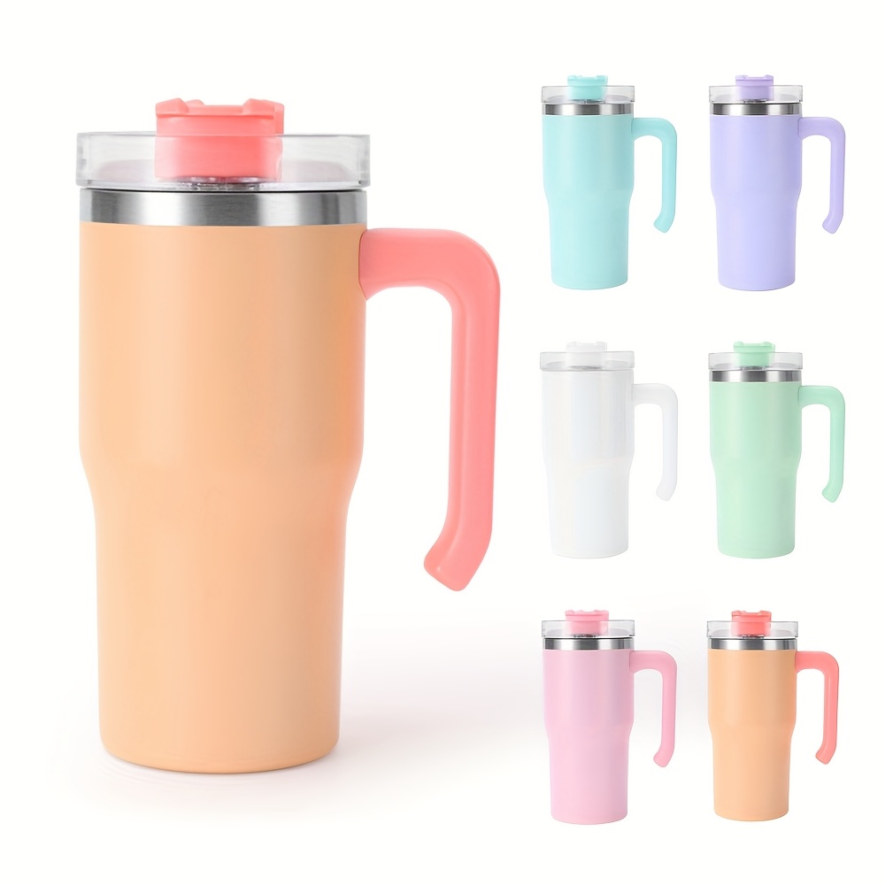 20oz Steel Tumbler with Handle