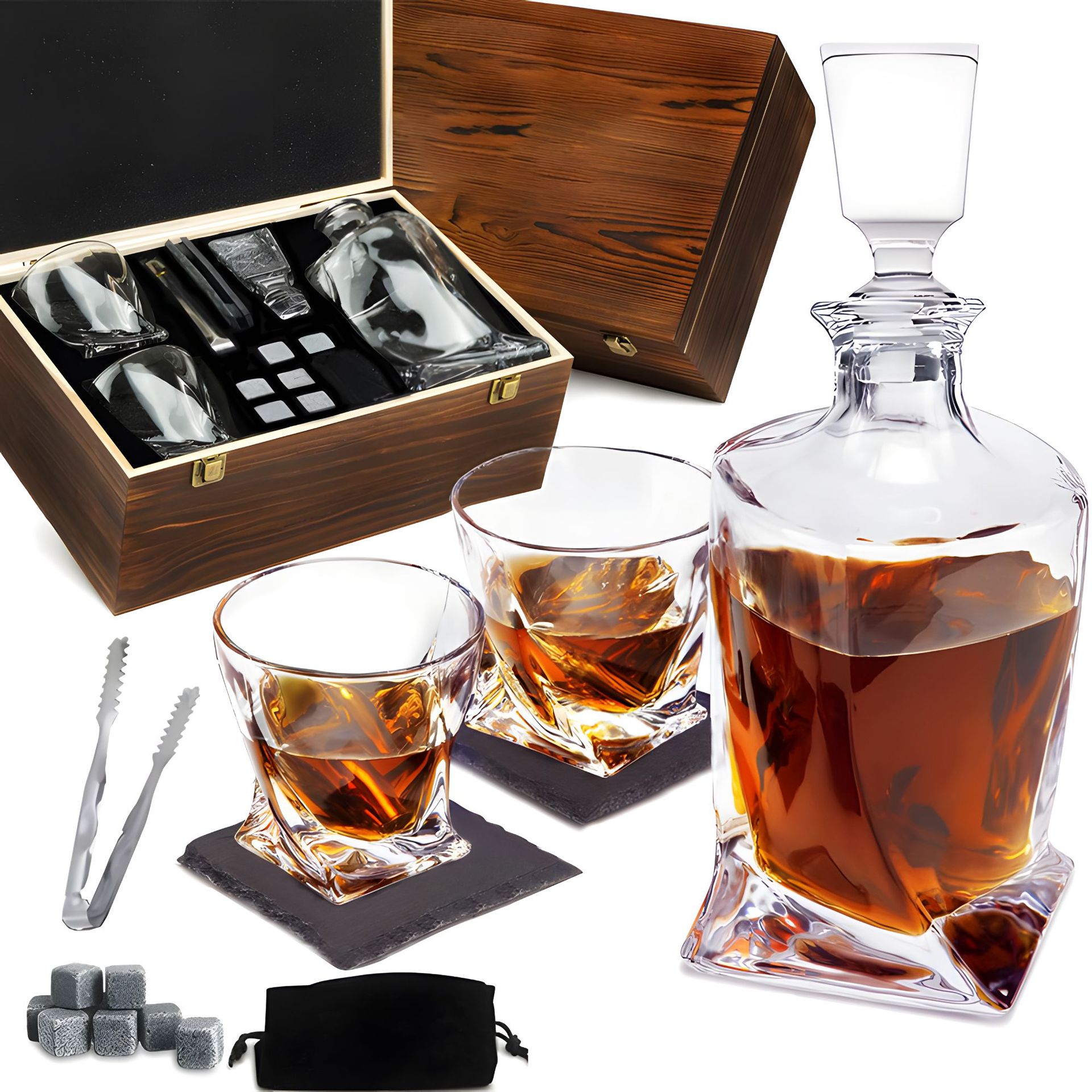 Custom Logo Decanter Set