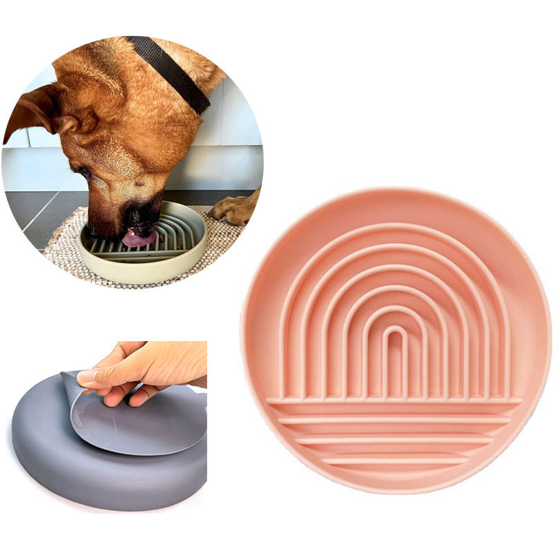 Silicone Slow Feeder Dog Bowl
