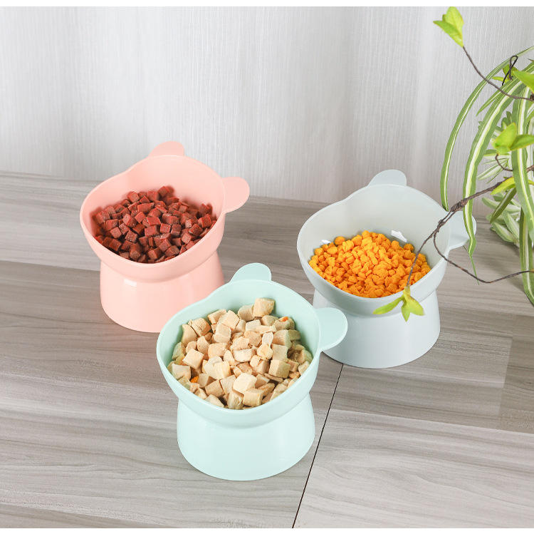 Cute Bear Elevated Bowl