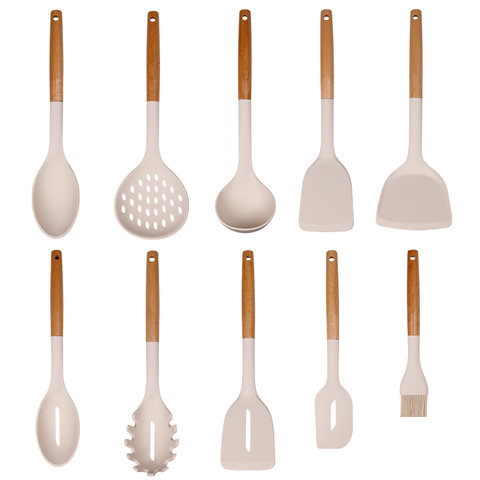 10pc Food-Grade Silicone Tool Set