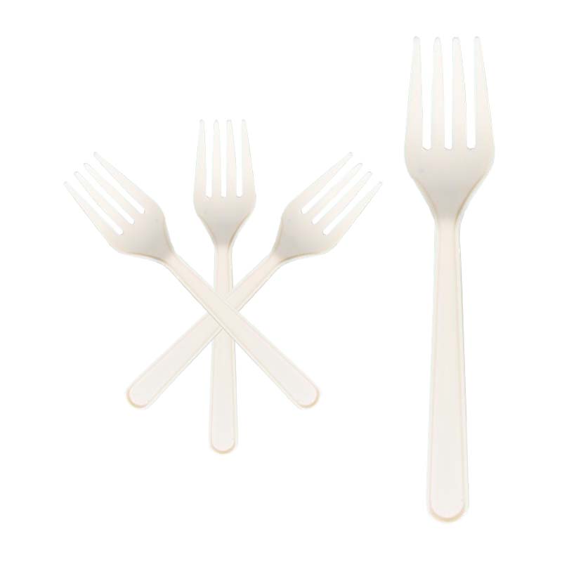 125mm Cornstarch Fork Disposable