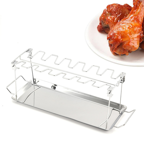 Veg/Fish Grill Basket Wood Handle