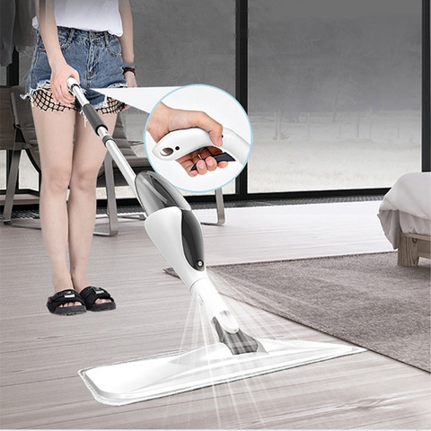 2 in 1 Spray Mop + Window Wiper 360 Degree