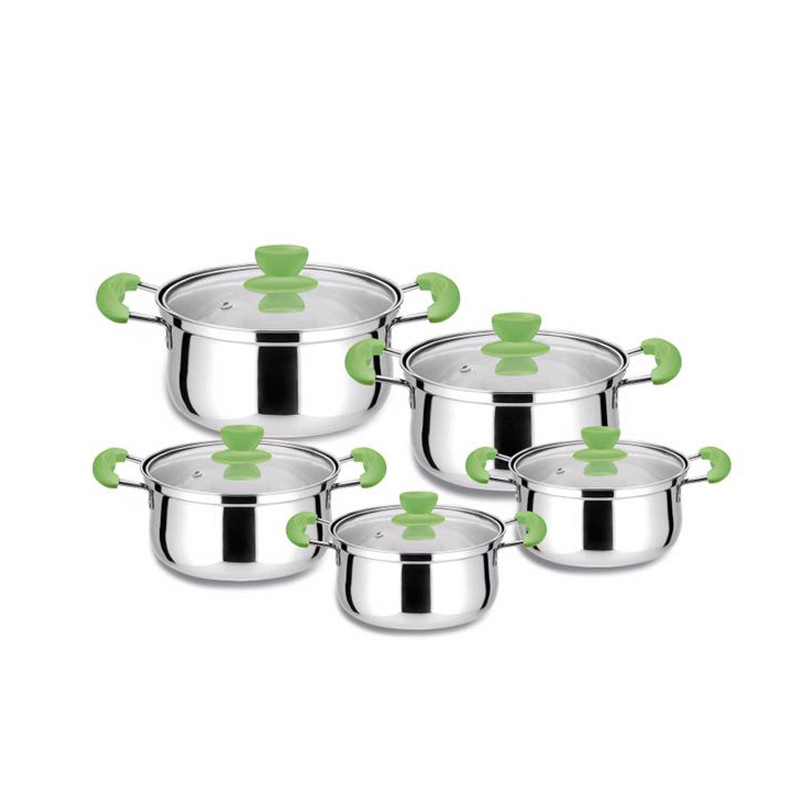 10PC Natural Stockpot Cookware Set
