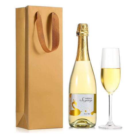 Kraft Paper Wine Bottle Bag