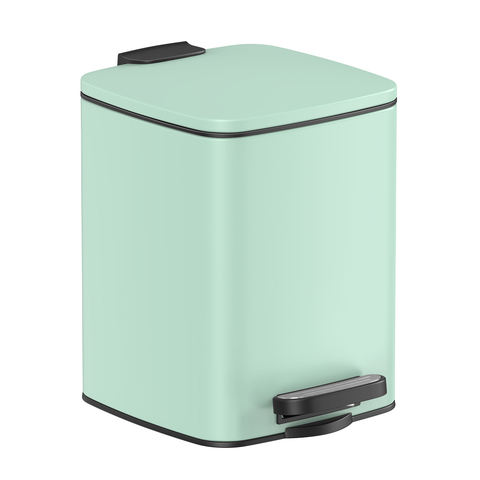 6L Slim Stainless Step Garbage Can
