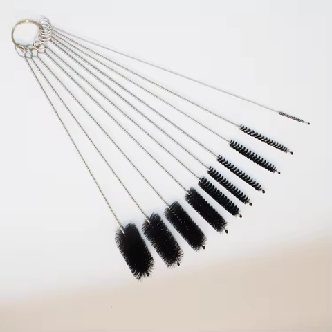10Pcs Nylon Straw Brush