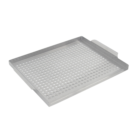 Stainless Steel BBQ Grill Pan Topper