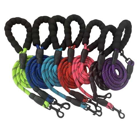 Reflective Foam Handle Leash
