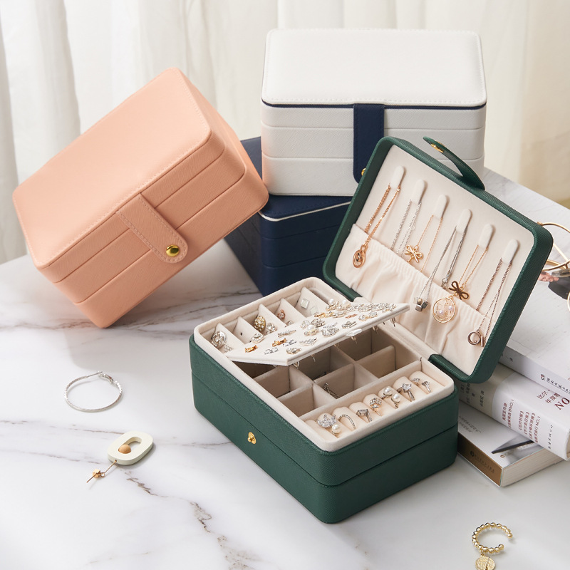 Elegant PU Leather Travel Box