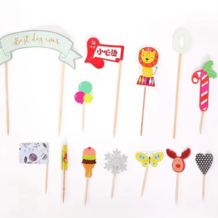 210gsm National Banner Wood Pick