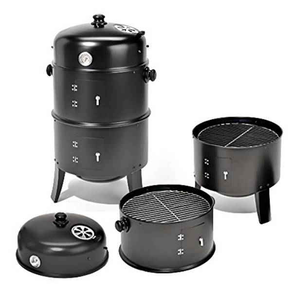 3 in 1 Tower Barrel Smoker
