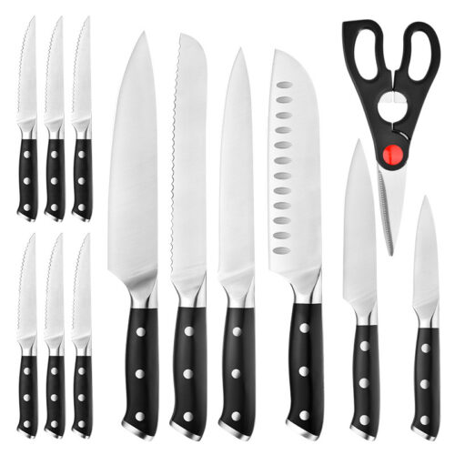 10pcs Stainless Steel Forged Cutlery Knife Set