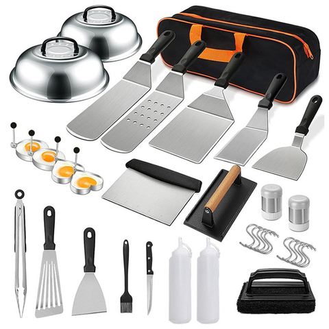 35PC Griddle Kit SS Camp