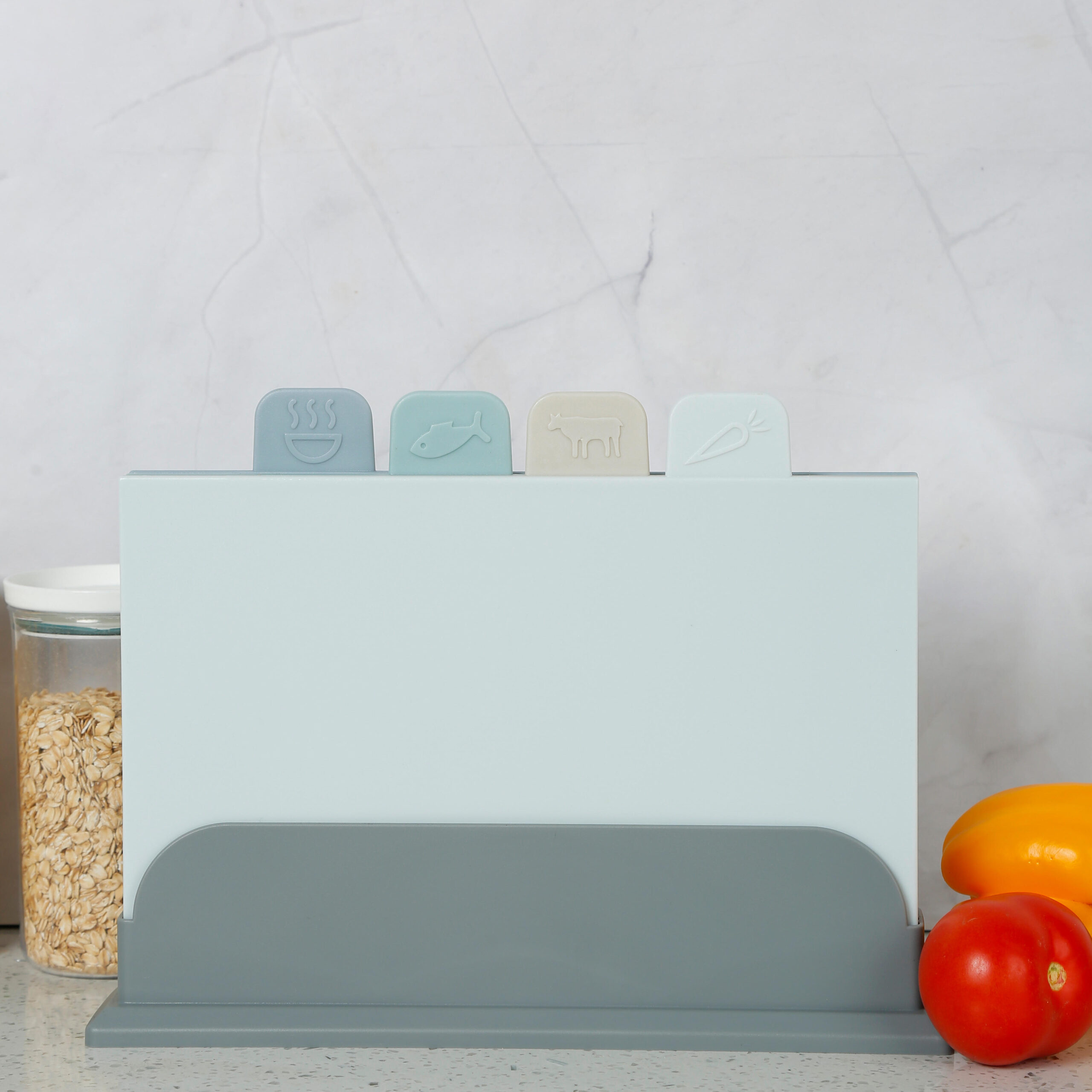 4-Pack Antibacterial Plastic Boards