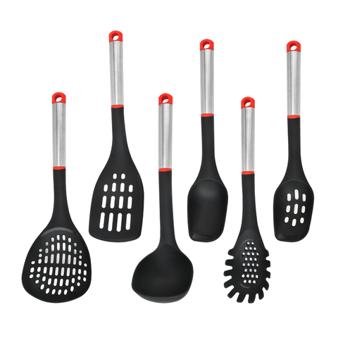 6pc Nylon Kit Whisk Press Spatula Non-Stick