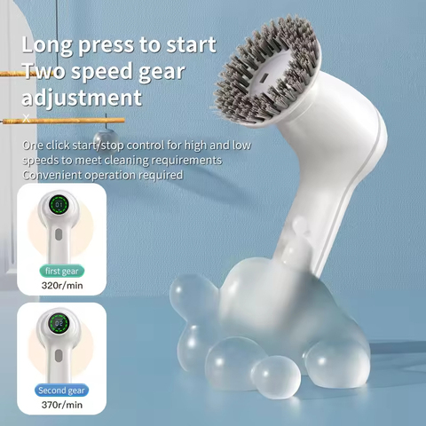 6 in 1 Spin Handle Brush