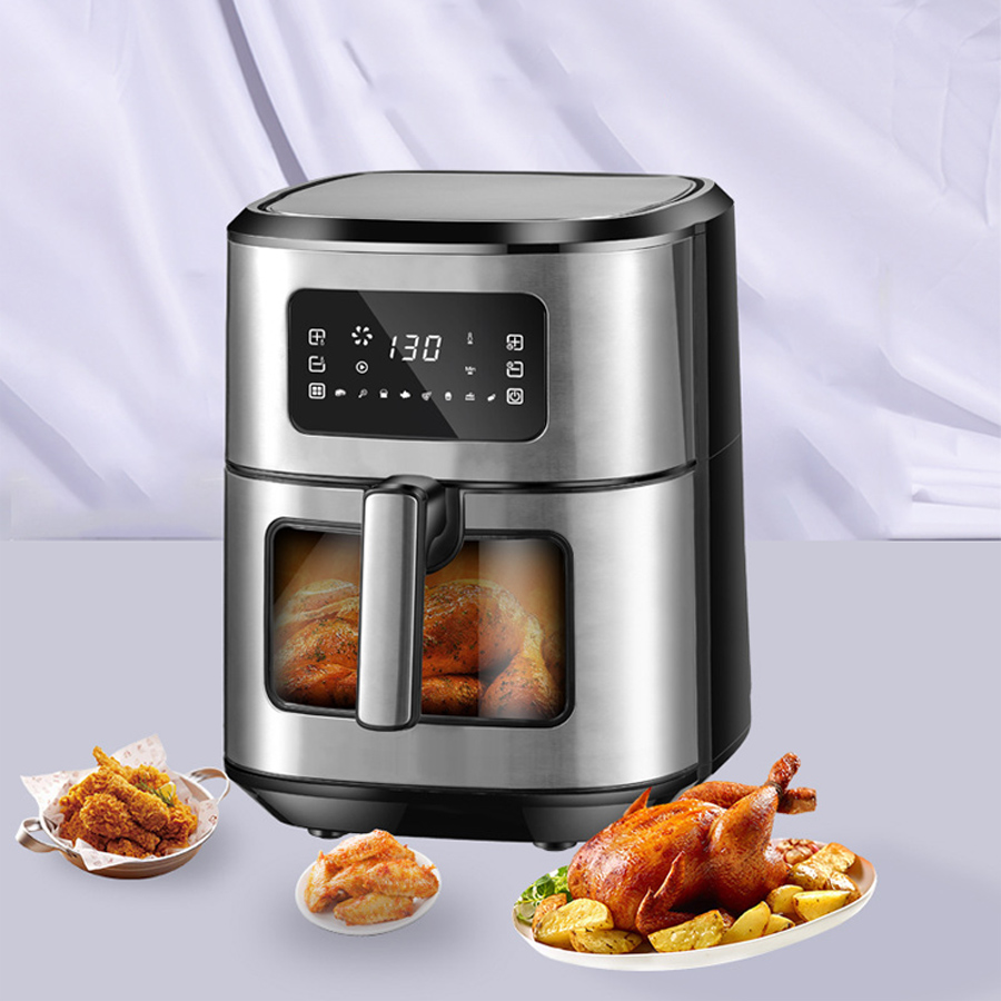 8L Touch Screen Visual Air Fryer
