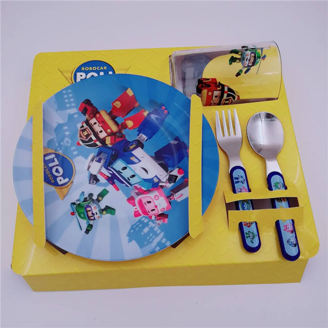ABS Kids Cutlery Stainless Steel Modern