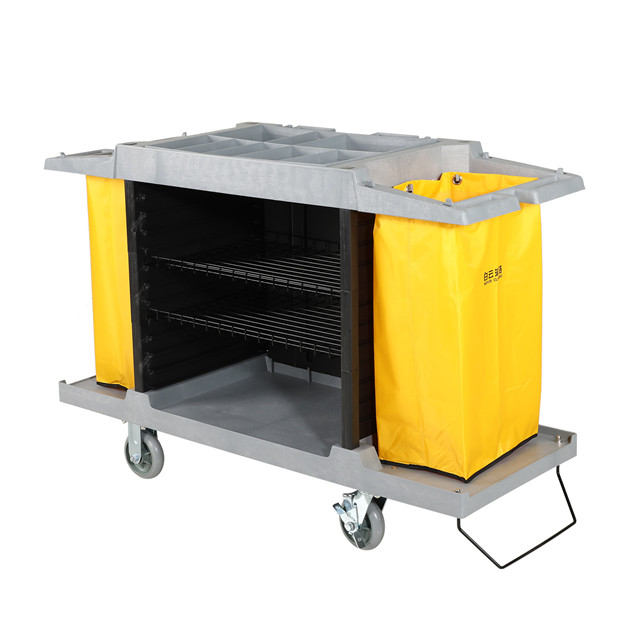 Hotel Service Janitor Cleaning Cart