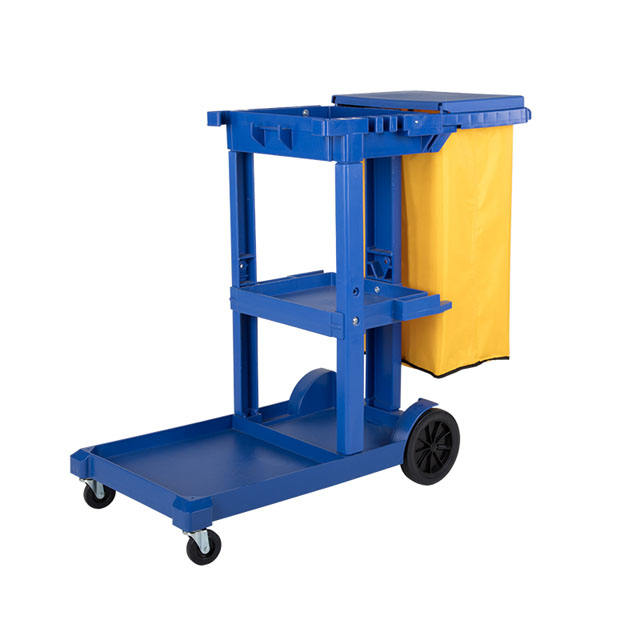 Multi Purpose Cleaning Trolley Janitor Cart
