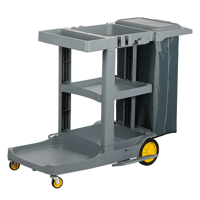 Polyethylene Hotel Cleaning Cart