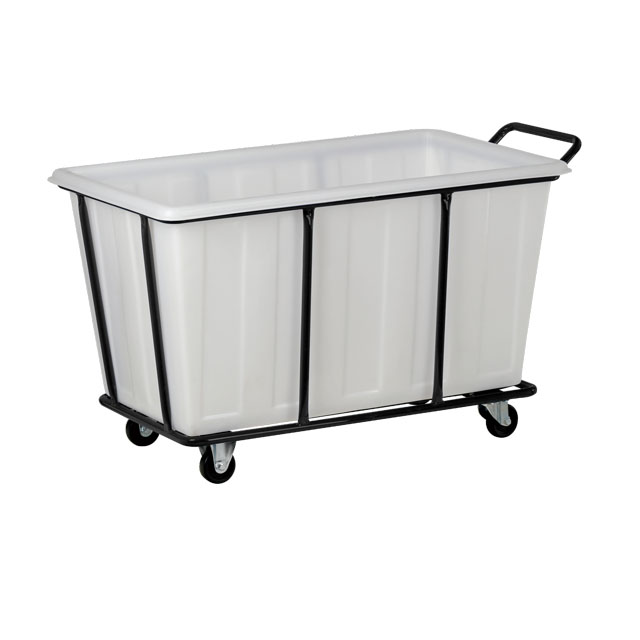 400L Plastic Laundry Cleaning Cart