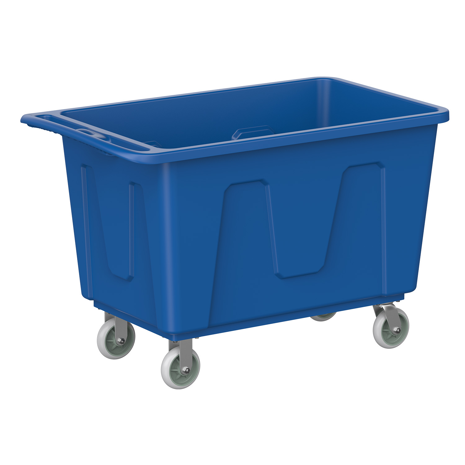 Wheeled Plastic Laundry Cart