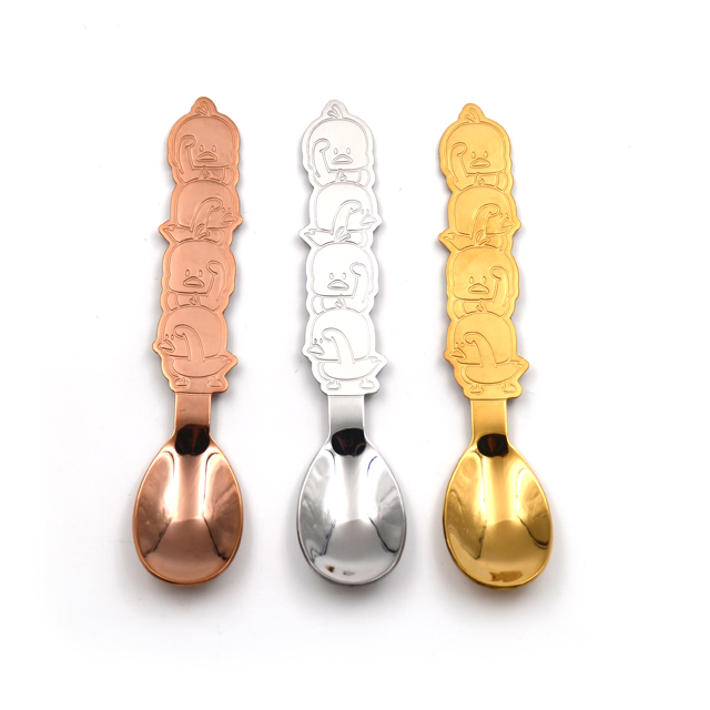 Color Aluminum Spoon Xmas Gift