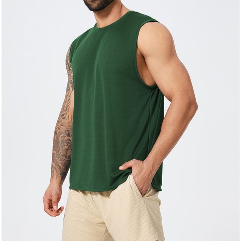 Men Sleeveless Fitness Tee