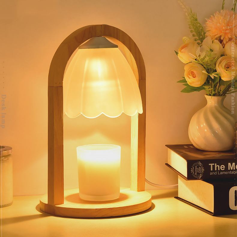 Timer Aroma Candle Warmer Lamp