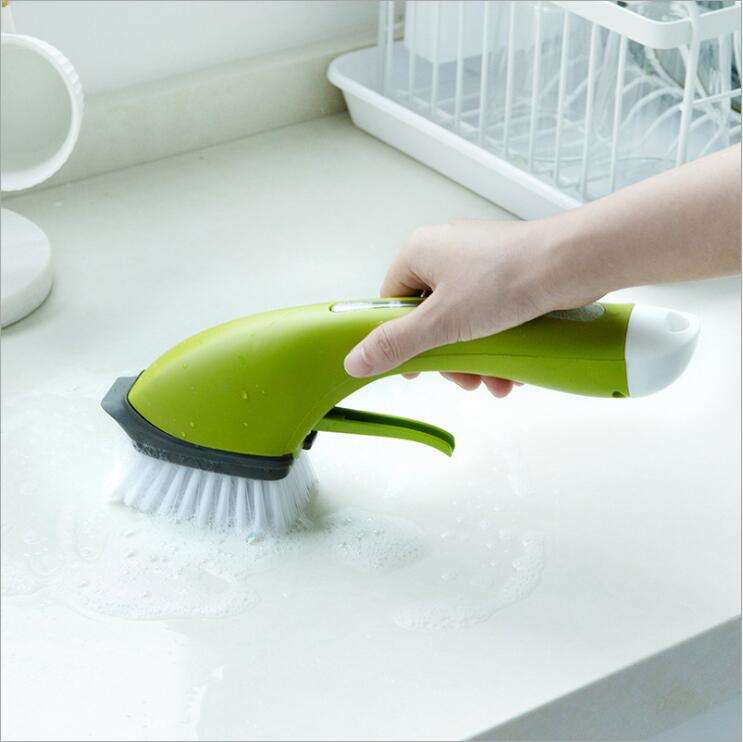 Auto Spray Dish Brush
