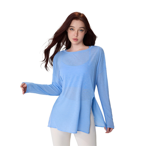 Ice Silk Round Neck Tee