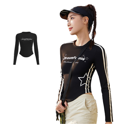Ice Silk Split Long Sleeve