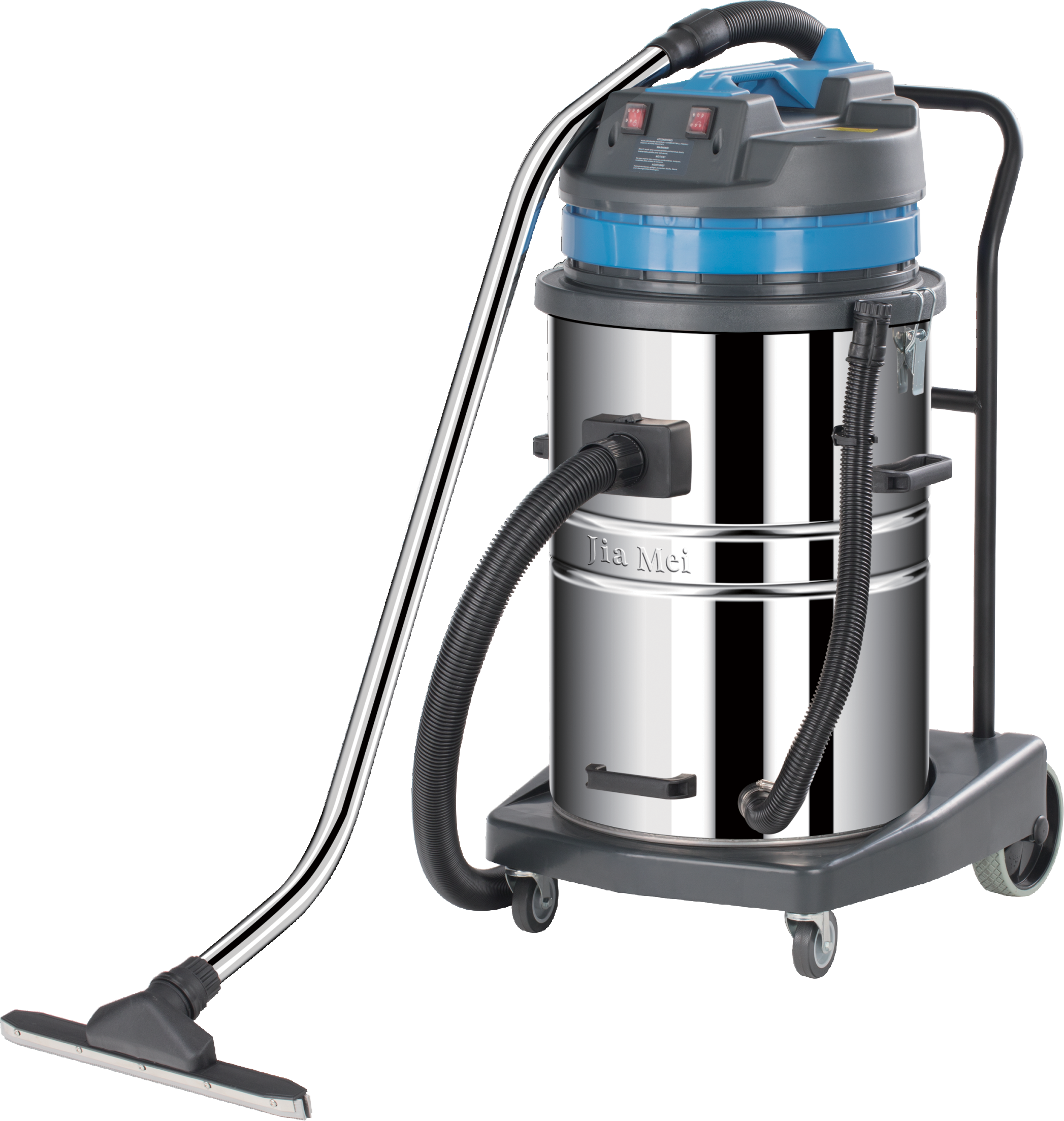 70L 2-motor Wet Dry Industrial Vacuum Cleaner