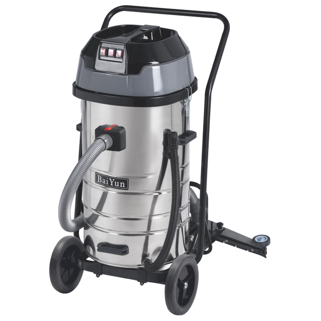 80L Cleaning 3-motor Wet Dry Vacuum cleaner